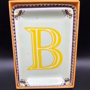 Letter B Trinket Tray (NIB)